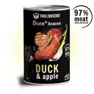 Mokra karma dla psów - Paka Zwierzaka Seventh heaven Kaczka z jabłkiem duck & apple) 400g - miniaturka - grafika 1