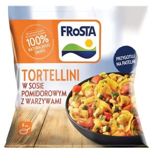 FRoSTA Tortellini w sosie pomidorowym z warzywami 450 g - Dania mrożone - miniaturka - grafika 1