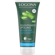Odżywki do włosów - LOGONA Naturkosmetik Feuchtigkeits-Spülung Bio-Aloe Vera, Natürlicher Conditioner für trockenes Haar, Intensive Feuchtigkeit für weiche Haare, Verbesserte Kämmbarkeit, Vegan & silikonfrei, 200ml - miniaturka - grafika 1
