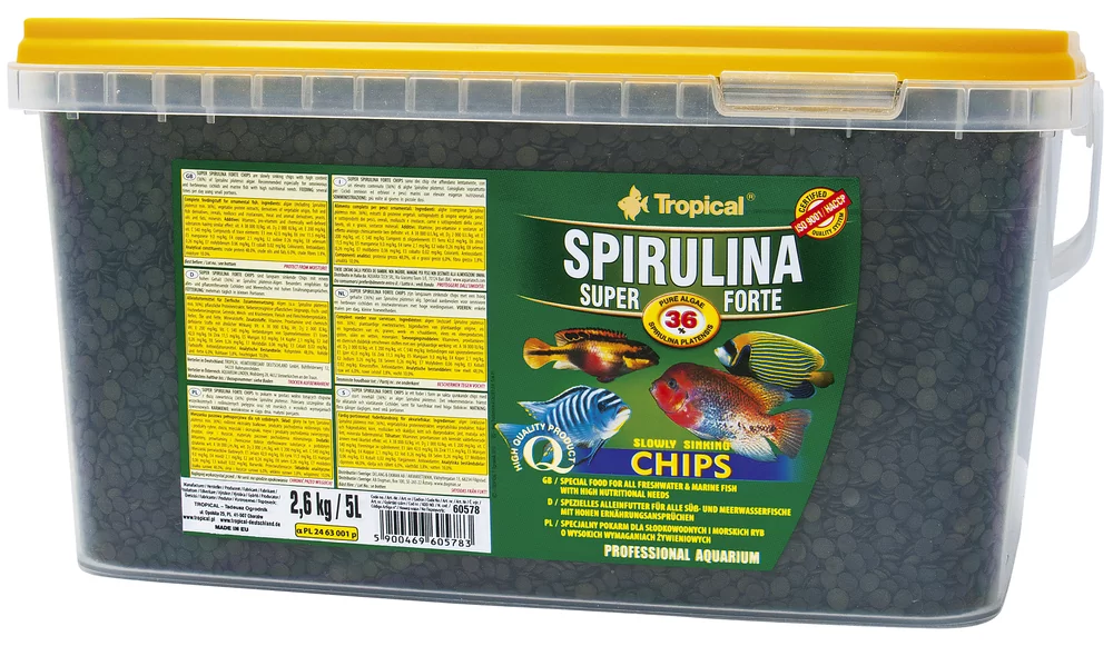 Tropical Super Spirulina Forte Chips 5L/2,6Kg 60578