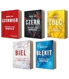Thrillery - Pakiet Kolory zła Tomy 1-5: Czerwień / Czerń / Biel / Żółć / Błękit - miniaturka - grafika 1