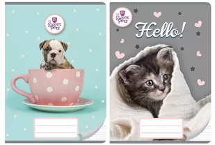 Beniamin, Zeszyt A5, 32 kartek, The Sweet Pets - Zeszyty szkolne - miniaturka - grafika 1