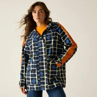 Kurtki i kamizelki sportowe damskie - Regatta Orla Kiely Kurtka damska przeciwdeszczowa Mid Beżowy, Rozmiar: 38 - miniaturka - grafika 1