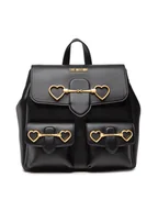 Plecaki - LOVE MOSCHINO Plecak JC4083PP1FLC0000 Czarny - miniaturka - grafika 1