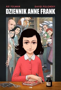 Dziennik Anne Frank Powieść Graficzna Ari Folman,david Polonsky - Książki o kulturze i sztuce - miniaturka - grafika 1