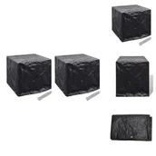 Pokrowce na meble ogrodowe - vidaXL Pokrowce na zbiorniki wodne 2 szt. 8 oczek 116x100x120 cm - Pokrowce ochronne na meble ogrodowe - miniaturka - grafika 1