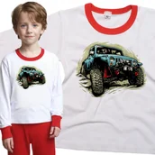 Piżamy dla dziewczynek - Piżama dziecięca Samochód Terenowy 86/92 - VoloDonum - miniaturka - grafika 1