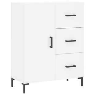 Witrynka, biała, 69,5x34x180 cm, materiał drewnopochodny Lumarko! - Witryny Witrynka, biała, 69,5x34x180 cm, materiał drewnopochodny Lumarko! - Witryny - miniaturka - grafika 8