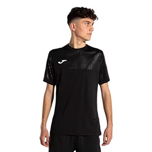 Joma Męski t-shirt Montreal czarny/biały, 4XS - Koszulki męskie - miniaturka - grafika 1