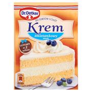 Dr. Oetker Krem do tortów i ciast smak śmietankowy 120 g Dr. Oetker