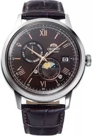 Zegarki męskie - Zegarek Orient RA-AK0804Y30B Bambino Sun & Moon Automatic - miniaturka - grafika 1