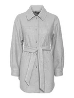 Kurtki damskie - bestseller a/s Damska kurtka VMVINCE AW22 GA CP, Light Grey Melange, S - miniaturka - grafika 1