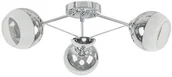 Lampy sufitowe - MLAMP Modernistyczna LAMPA sufitowa ELM1018/3 8C MLAMP loftowa OPRAWA szklane kule balls chrom ELM1018/3 8C - miniaturka - grafika 1