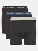 Majtki męskie - Calvin Klein Underwear Komplet 3 par bokserek 000NB1770A Czarny - miniaturka - grafika 1