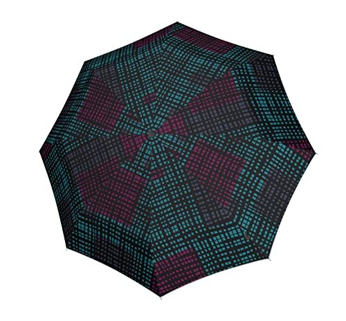 Knirps Parasol kieszonkowy T.200 Duomatic 28 cm, 2 struktura malina, Jeden rozmiar, Klasyczny
