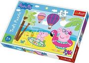 Puzzle - Trefl Puzzle 24 maxi Świnka Peppa na wakacjach - miniaturka - grafika 1