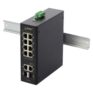 Switch PoE 10-portowy ISFG108 do 8 kamer IP - Akcesoria do monitoringu - miniaturka - grafika 1