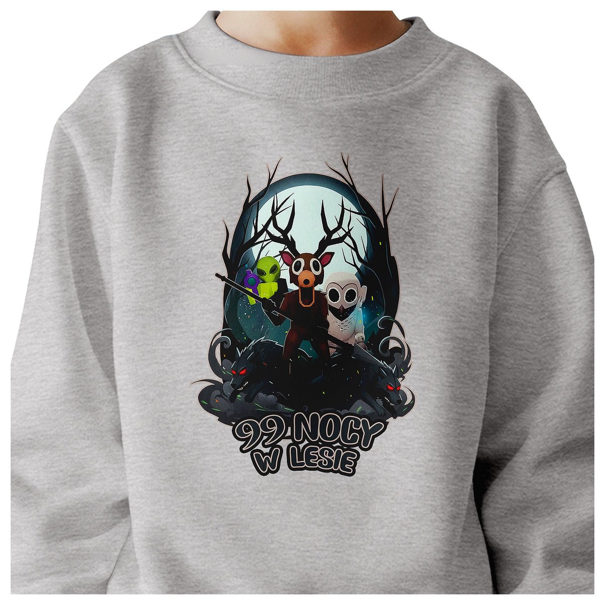 BLUZA DZIECIĘCA 99 NOCY W LESIE ROBLOX DLA CHŁOPCA DZIEWCZYNKI 122-128