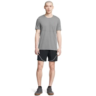 Męskie spodenki treningowe Under Armour UA Vanish Woven 6in Grph Sts - czarne - UNDER ARMOUR - Spodnie sportowe męskie - miniaturka - grafika 1