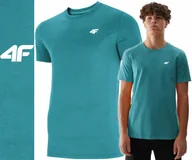 Koszulki męskie - Koszulka Męska 4f T-shirt Bawełniany Podkoszulek Sportowy Co Dzień 1887 3xl - miniaturka - grafika 1