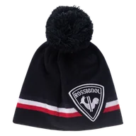 Czapki męskie - Męska Czapka zimowa ROSSIGNOL L3 ROOSTER POMPON RLMMH12_200 – Czarny - miniaturka - grafika 1