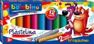 Masy plastyczne - St.Majewski, Plastelina Bambino, 12 szt. - miniaturka - grafika 1
