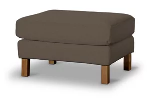 Dekoria pl pl Pokrowiec na podnóżek Karlstad brązowy 61 x 79 x 44 cm Etna 622-705-08 - Pokrowce na meble - miniaturka - grafika 1