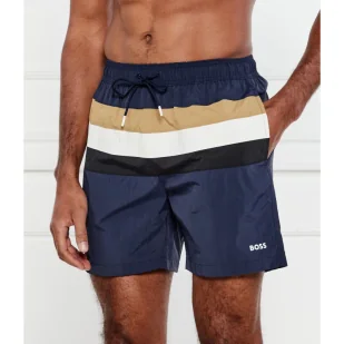 BOSS BLACK Szorty kąpielowe Louis Regular Fit - Kąpielówki męskie - miniaturka - grafika 1