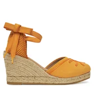 Espadryle damskie - Espadryle Genuins Vela Sunset G106494 Pomarańczowy - miniaturka - grafika 1