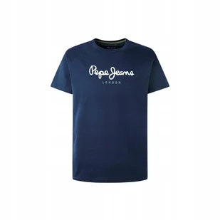 PEPE JEANS KOSZULKA MĘSKA T-SHIRT EGGO N FUTURE GRANATOWA r.S - Koszulki męskie - miniaturka - grafika 1