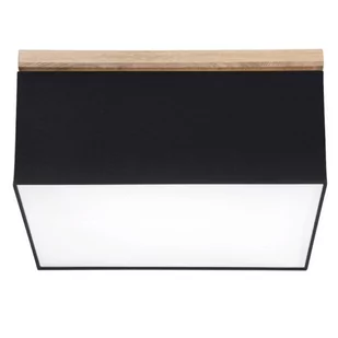 Britop Sufitowa LAMPA skandynawska VERTIGA 34523474 kwadratowa OPRAWA plafon loft czarny - Lampy sufitowe - miniaturka - grafika 1