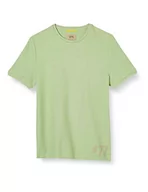 Koszulki męskie - Camel active Koszulka męska, Zielony (Light Green T11), XL - miniaturka - grafika 1