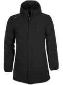 Kurtki męskie - Peak Mountain Płaszcz zimowy w kolorze czarnym - miniaturka - grafika 1