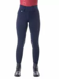 Legginsy damskie Sandrine Full Grip AW 22/23 - QHP - Bryczesy - miniaturka - grafika 1
