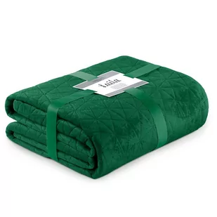 AmeliaHome Amelia Home Narzuta Velvetowa Laila 170x210 /AH/LA/BGR+JGR/1721 - Narzuty - miniaturka - grafika 1