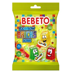 ODRA    M.ŻELKI BEBETO BRICKS     80G - Żelki - miniaturka - grafika 1