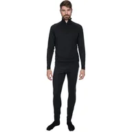 Pozostała odzież narciarska - Komplet Termoaktywny Męski Unite360 Tp50 Trespass Black X - M - miniaturka - grafika 1