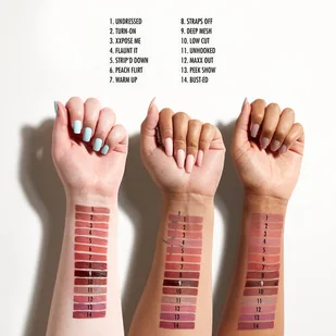 NYX Professional Makeup Professional Makeup - Lip Lingerie XXL Matte Liquid Lipstick - Matowa pomadka do ust w płynie - 4 ml - 07 - WARM UP NYXPUPML-4ML-06 - Szminki - miniaturka - grafika 4