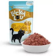 Mokra karma dla kotów - Lucky Lou Lifestage Adult Drób i jeleń saszetka 125g - miniaturka - grafika 1