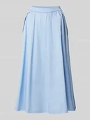Spódnice - Spódnica midi z elastycznym pasem model ‘Sanya’ - miniaturka - grafika 1