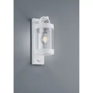 Trio Sambesi Biały z czujnikiem ruchu i zmierzchu E27 IP44 Kinkiet zewnętrzny 204169131 204169131 - Lampy ogrodowe - miniaturka - grafika 1