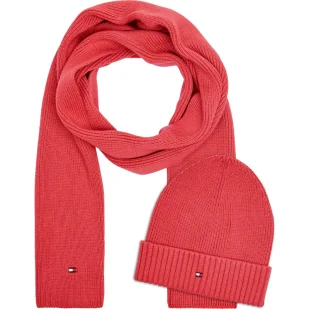 Tommy Hilfiger Szal + czapka - Czapki dla dzieci - miniaturka - grafika 1