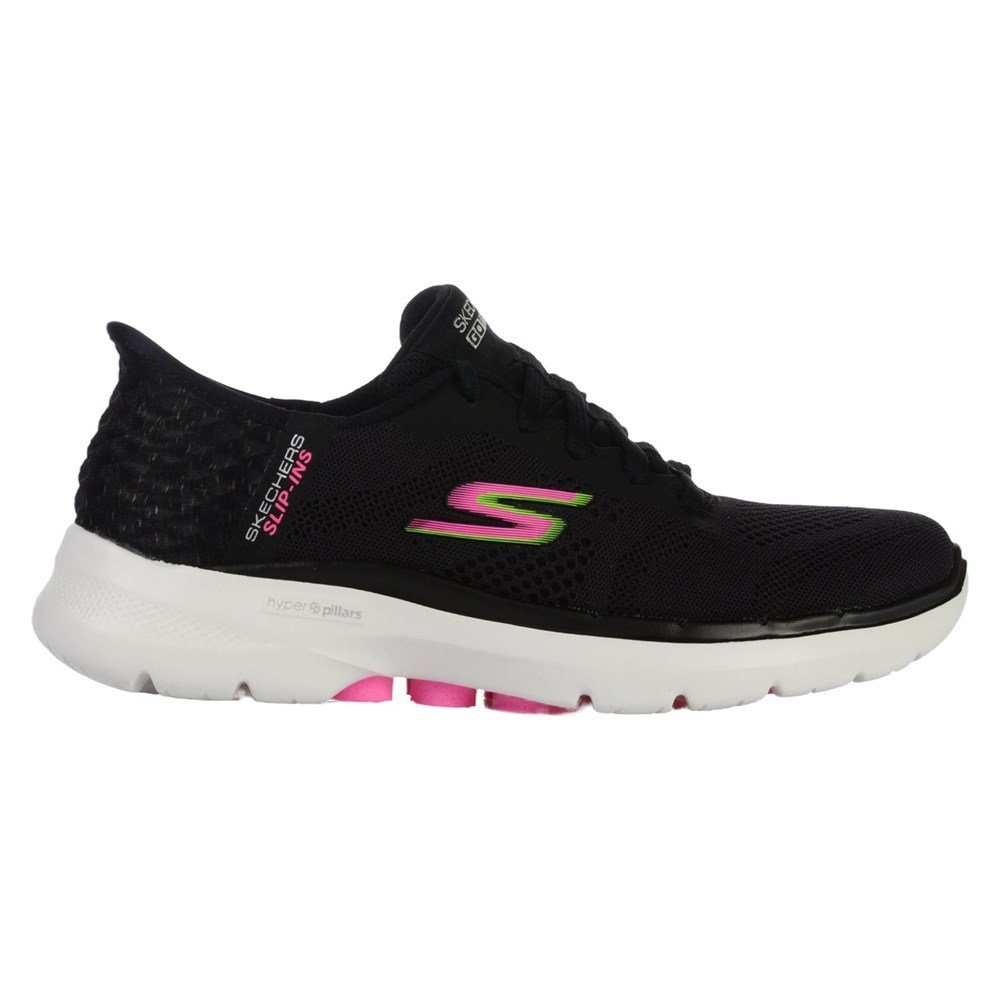 Buty Skechers Go Walk 6 Vivid Id Slip Ins 124627BKMT