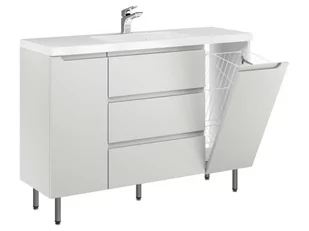 Szafka Stojąca Z Umywalką ETH 120 cm DK - Kaszmir Mat - Szafki łazienkowe - miniaturka - grafika 1