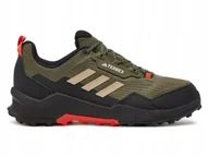 Buty trekkingowe męskie - BUTY męskie ADIDAS TERREX AX4 IG6575 górskie trekkingowe khaki 43,3 - miniaturka - grafika 1
