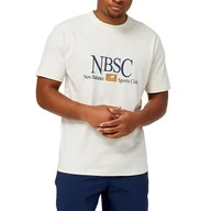 Koszulki sportowe męskie - Koszulka New Balance MT31558OTH - biała - miniaturka - grafika 1