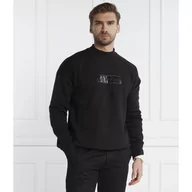 Bluzy męskie - Calvin Klein Bluza FESTIVE LOGO | Regular Fit - miniaturka - grafika 1