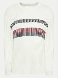 Tommy Hilfiger Sweter MW0MW37246 Beżowy Regular Fit - Swetry męskie - miniaturka - grafika 1