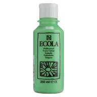 Farby i media malarskie - Farba tempera Gwasz, Ecola, 601 light green, 250 ml - miniaturka - grafika 1