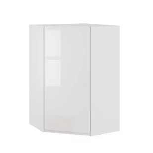 Rimini Szafka Wisząca Wysoka Narożna Lewa Gnwu-60H92 Biały Połysk - Meble kuchenne - miniaturka - grafika 1